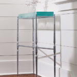 Calico Bay 34" Console with Seascape Fusion Glass