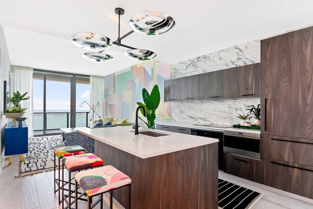 Miami Florida Charleston Forge kitchen by Gathered Interior Design