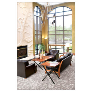 Charleston Forge American Made Boone, NC Holiday Inn Custom Cocktail and End Tables