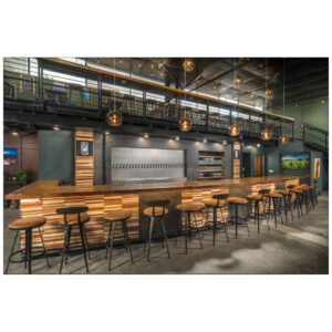 Charleston Forge American Made Booneshine Brewery Bar and Barstools