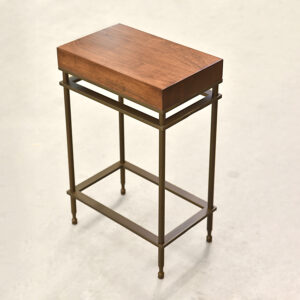 Charleston Forge American Made Custom Empire Drink Table with Drawer