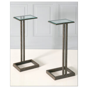Charleston Forge American Made Custom Highland Pedestal Tables