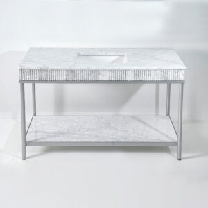 Charleston Forge American Made Custom Marble and Steel Vanity