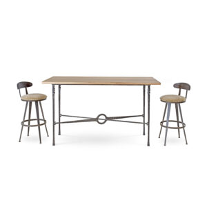 Charleston Forge American Made Custom Omega Bar Height Table