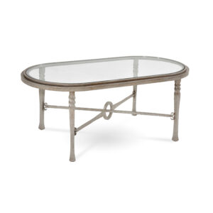 Charleston Forge American Made Custom Omega Racetrack Cocktail Table