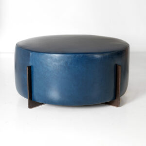 Charleston Forge American Made Custom Round Ottoman