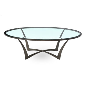 Charleston Forge American Made Custom Round Lotus Cocktail Table