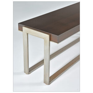 Charleston Forge American Made Custom Wood Seat Watson Bench