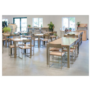 Charleston Forge American Made Custom Tables and Chairs, Hatchett Coffee, Boone, NC.