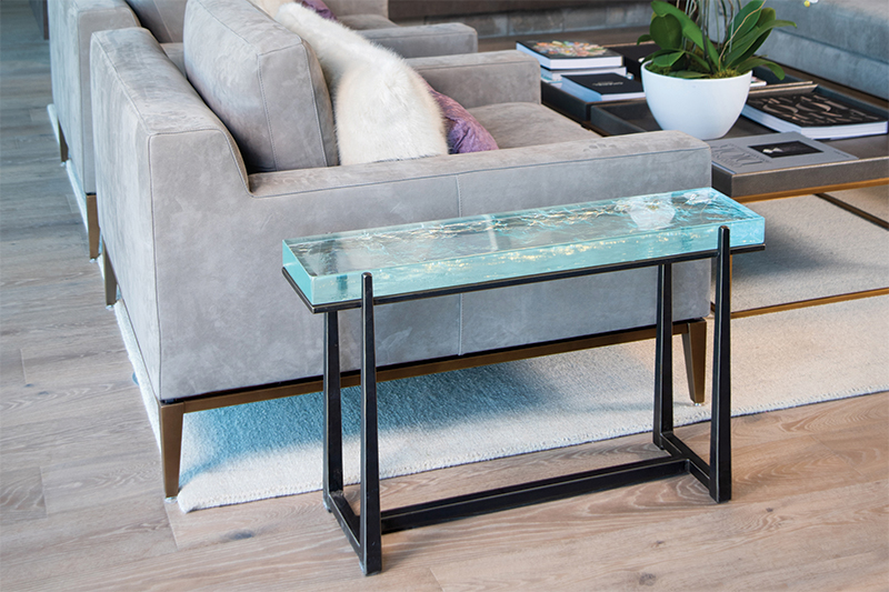 Charleston Forge Cooper Chairside Console