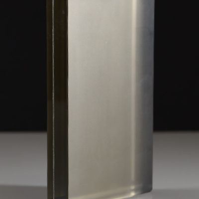 Charleston Forge Acid-Etched Bronze Backpainted Glass