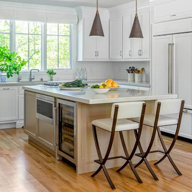 Naples Counterstools in Modern Kitchen